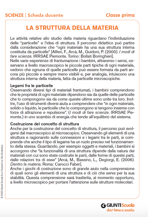 La struttura della materia | Giunti Scuola La struttura della materia | Giunti Scuola