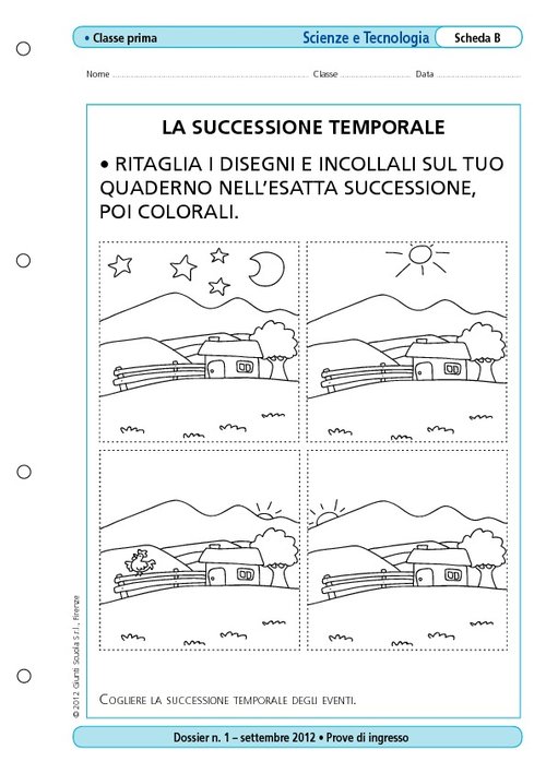 La successione temporale | Giunti Scuola La successione temporale | Giunti Scuola