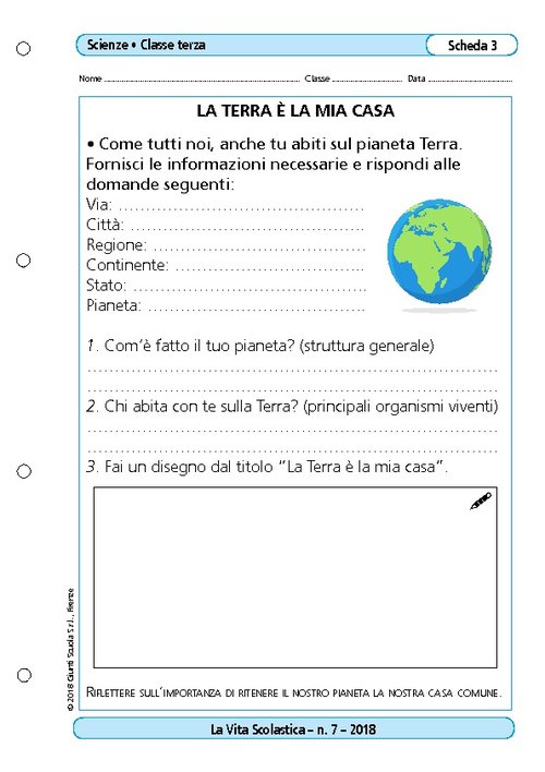 La Terra è la mia casa | Giunti Scuola La Terra è la mia casa | Giunti Scuola
