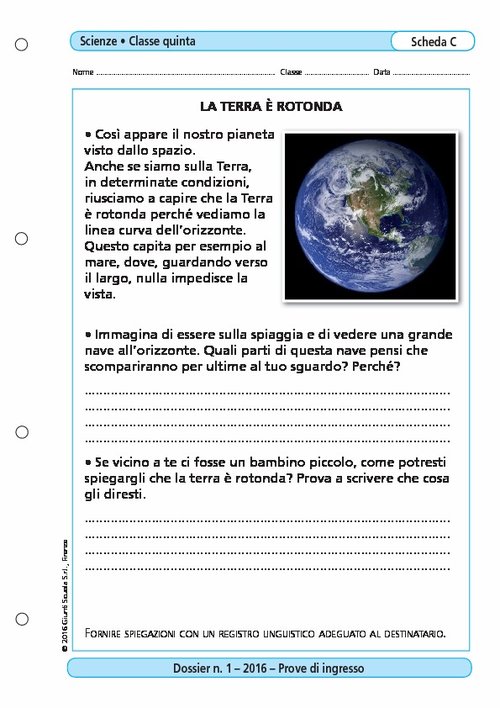 La Terra è rotonda | Giunti Scuola La Terra è rotonda | Giunti Scuola