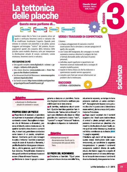 La tettonica delle placche | Giunti Scuola La tettonica delle placche | Giunti Scuola