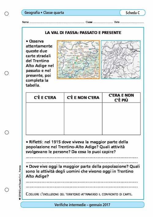 La Val di Fassa: passato e presente | Giunti Scuola