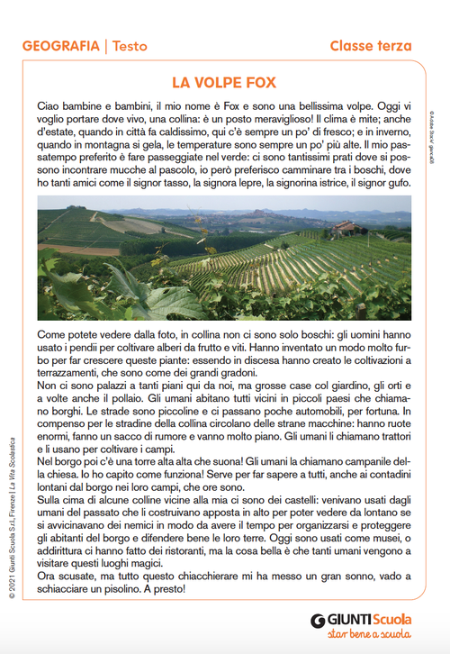 La volpe Fox | Giunti Scuola