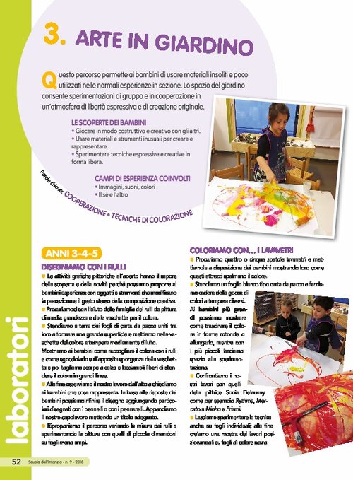 Laboratori per l’estate: Arte in giardino | Giunti Scuola Laboratori per l’estate: Arte in giardino | Giunti Scuola