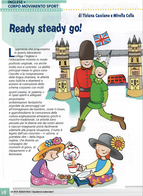 Laboratorio di Inglese | Ready steady go! | Giunti Scuola
