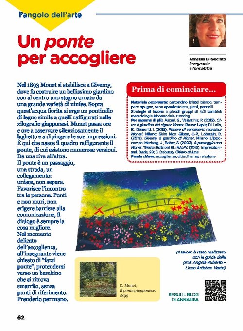 Laboratorio Un ponte per accogliere | Giunti Scuola Laboratorio Un ponte per accogliere | Giunti Scuola