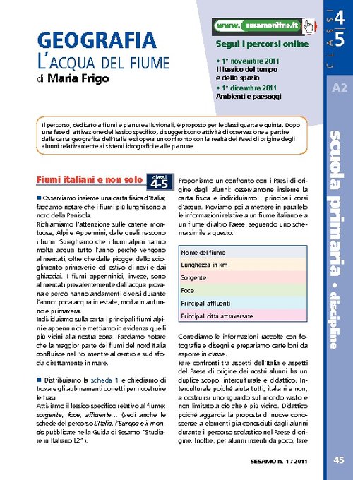 L'acqua del fiume | Giunti Scuola L'acqua del fiume | Giunti Scuola