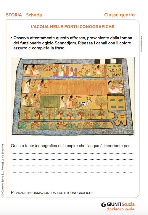 L'acqua nelle fonti iconografiche | Giunti Scuola L'acqua nelle fonti iconografiche | Giunti Scuola