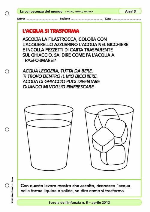L'acqua si trasforma | Giunti Scuola L'acqua si trasforma | Giunti Scuola