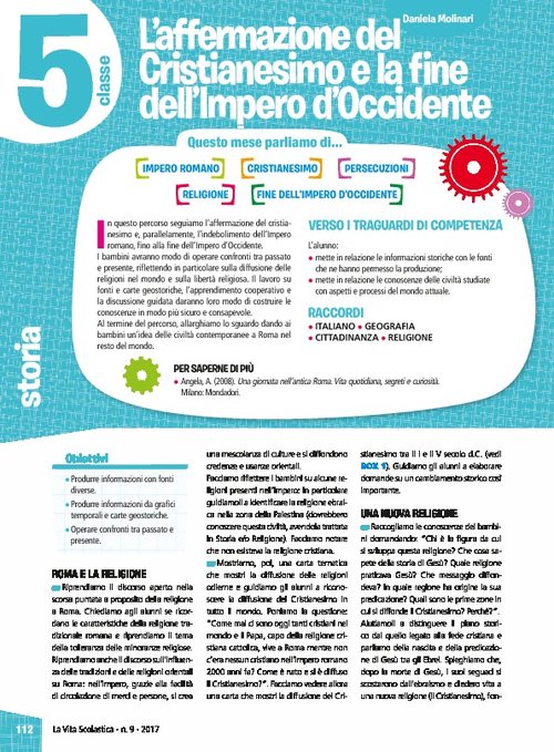 L’affermazione del Cristianesimo e la fine dell’Impero d’Occidente | Giunti Scuola