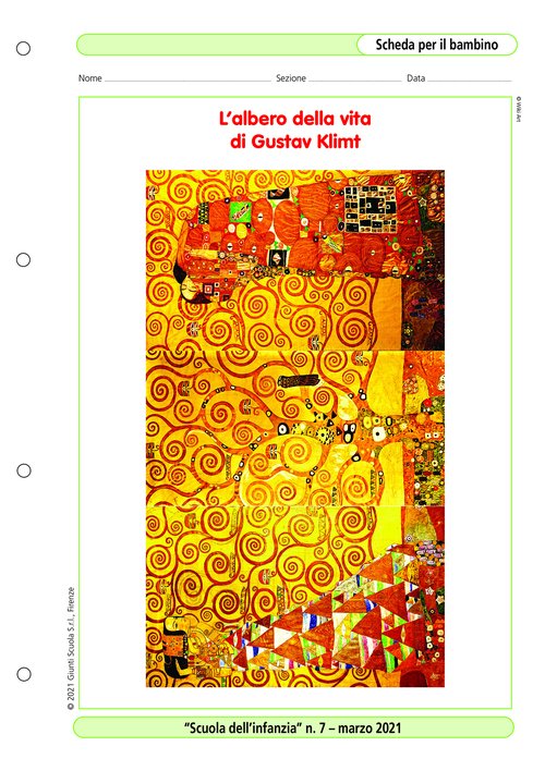 "L’albero della vita" di Gustav Klimt | Giunti Scuola "L’albero della vita" di Gustav Klimt | Giunti Scuola