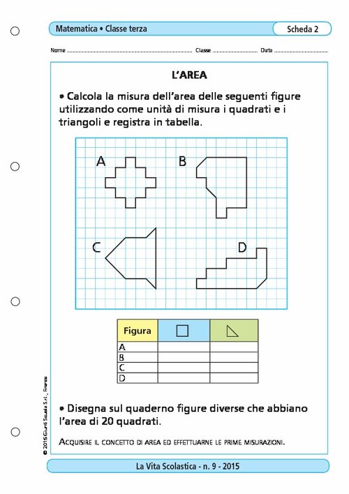 L'area | Giunti Scuola L'area | Giunti Scuola