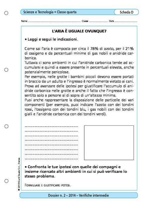 L'aria è uguale ovunque? | Giunti Scuola L'aria è uguale ovunque? | Giunti Scuola