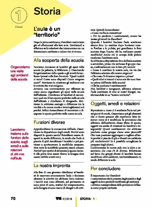 L’aula è un “territorio” | Giunti Scuola L’aula è un “territorio” | Giunti Scuola