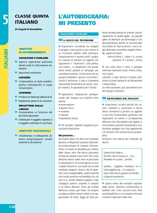 L'autobiografia: mi presento | Giunti Scuola L'autobiografia: mi presento | Giunti Scuola