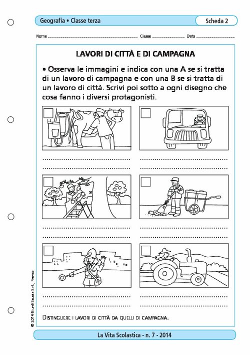 Lavori di città e di campagna | Giunti Scuola Lavori di città e di campagna | Giunti Scuola