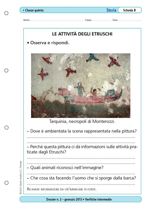 Le attività degli Etruschi | Giunti Scuola