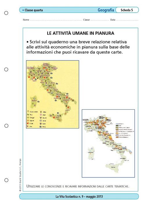 Le attività umane in pianura | Giunti Scuola Le attività umane in pianura | Giunti Scuola