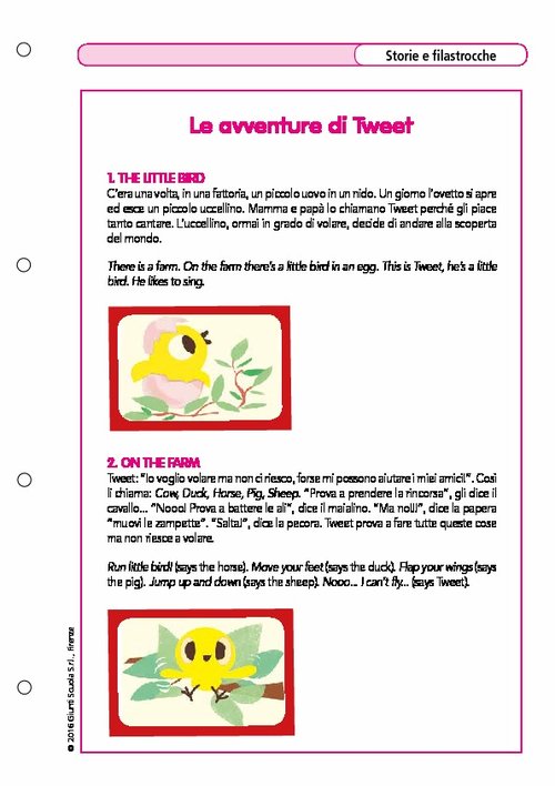 Le avventure di Tweet | Giunti Scuola Le avventure di Tweet | Giunti Scuola