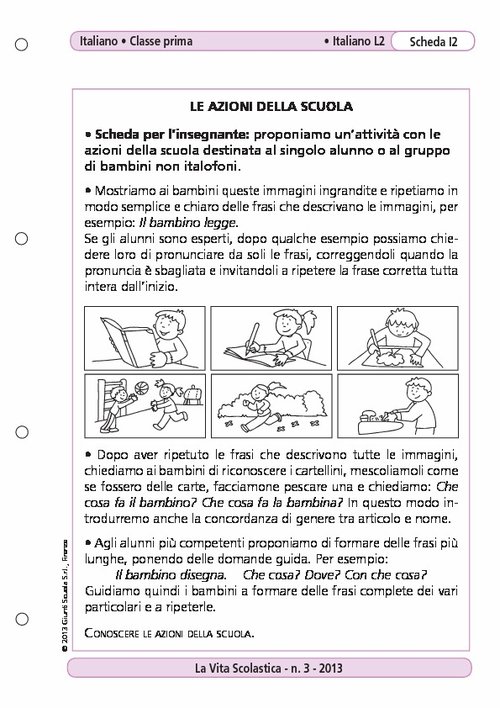 Le azioni della scuola | Giunti Scuola Le azioni della scuola | Giunti Scuola