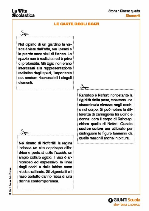 Le carte degli Egizi | Giunti Scuola Le carte degli Egizi | Giunti Scuola