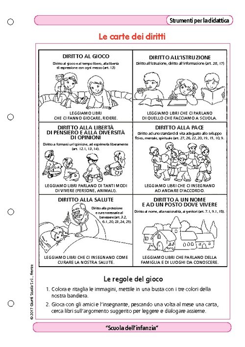 Le carte dei diritti | Giunti Scuola Le carte dei diritti | Giunti Scuola