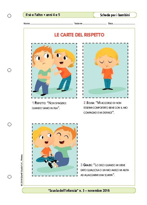 Le carte del rispetto | Giunti Scuola Le carte del rispetto | Giunti Scuola