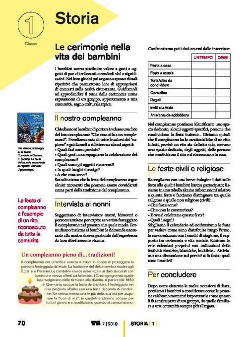 Le cerimonie nella vita dei bambini | Giunti Scuola Le cerimonie nella vita dei bambini | Giunti Scuola