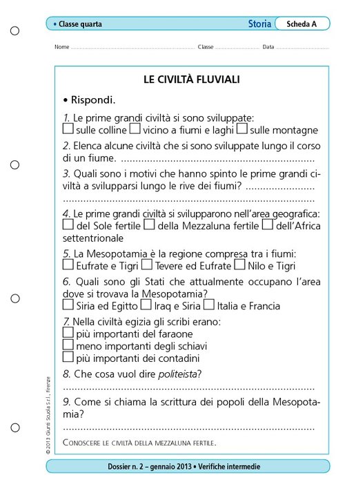 Le città fluviali | Giunti Scuola Le città fluviali | Giunti Scuola