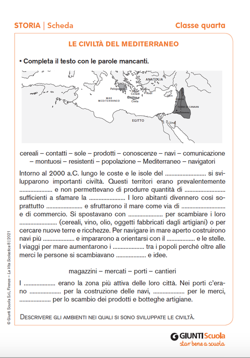 Le civiltà del Mediterraneo | Giunti Scuola Le civiltà del Mediterraneo | Giunti Scuola