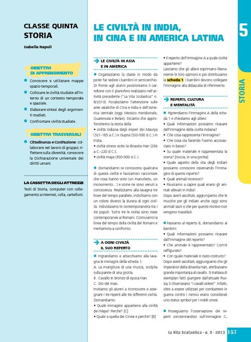 Le civiltà in India, in Cina e in America Latina | Giunti Scuola Le civiltà in India, in Cina e in America Latina | Giunti Scuola