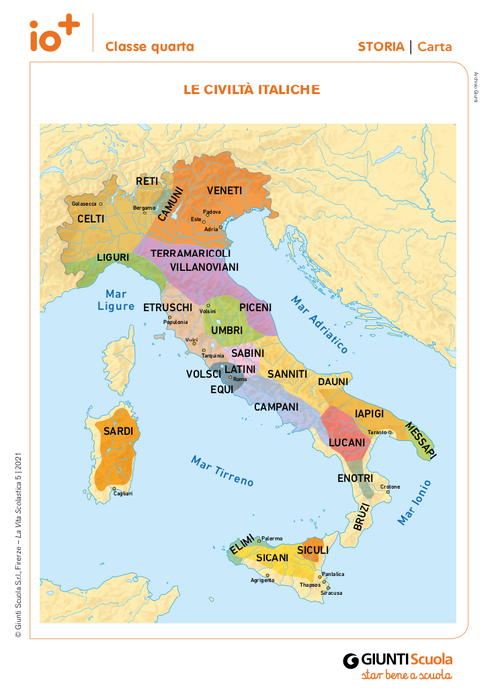 Le civiltà italiche | Giunti Scuola Le civiltà italiche | Giunti Scuola
