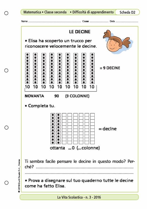 Le decine | Giunti Scuola Le decine | Giunti Scuola