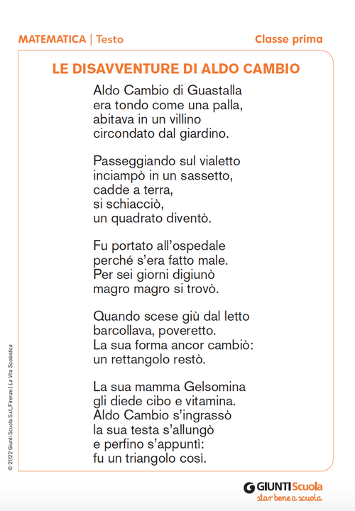 Le disavventure di Aldo Cambio | Giunti Scuola Le disavventure di Aldo Cambio | Giunti Scuola