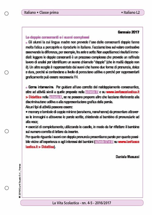 Le doppie consonanti e i suoni complessi | Giunti Scuola Le doppie consonanti e i suoni complessi | Giunti Scuola