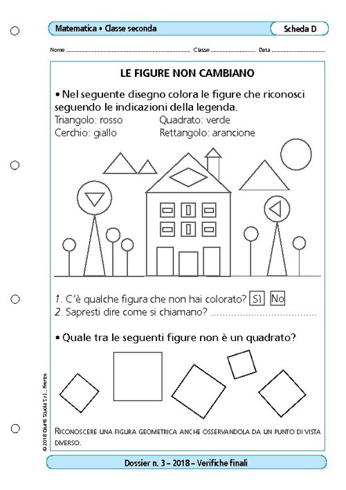 Le figure non cambiano | Giunti Scuola Le figure non cambiano | Giunti Scuola