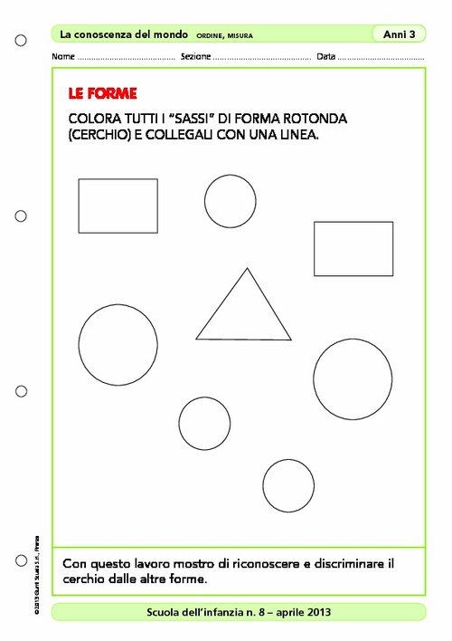 Le forme | Giunti Scuola Le forme | Giunti Scuola