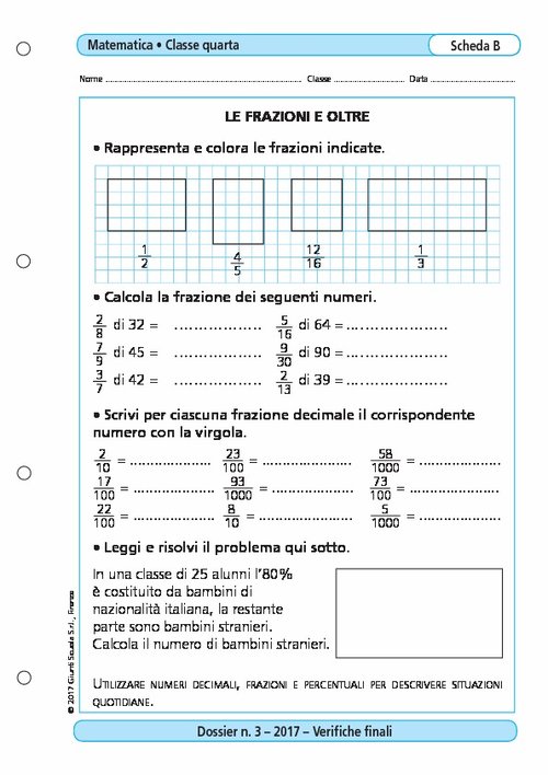 Le frazioni e oltre | Giunti Scuola Le frazioni e oltre | Giunti Scuola