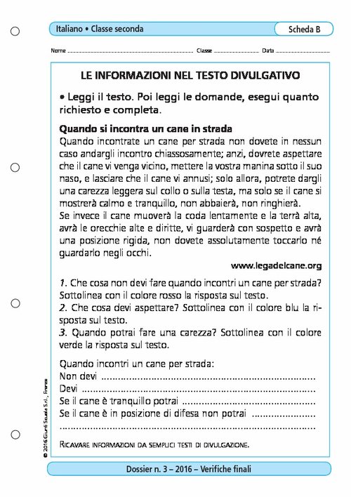 Le informazioni nel testo divulgativo | Giunti Scuola