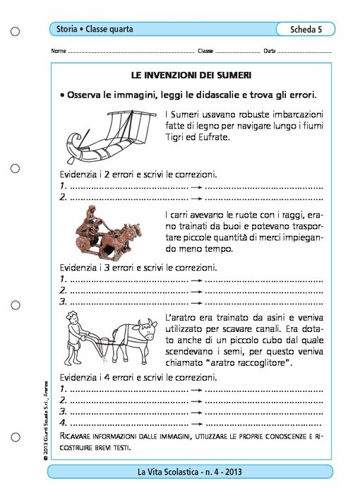 Le invenzioni dei Sumeri | Giunti Scuola Le invenzioni dei Sumeri | Giunti Scuola