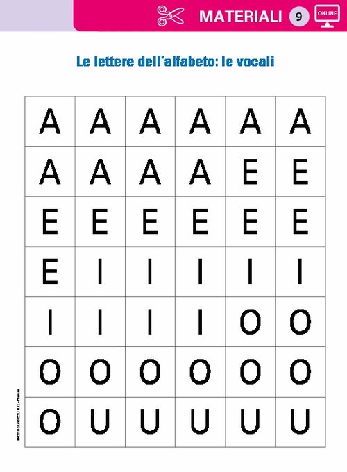 Le lettere dell'alfabeto | Giunti Scuola Le lettere dell'alfabeto | Giunti Scuola
