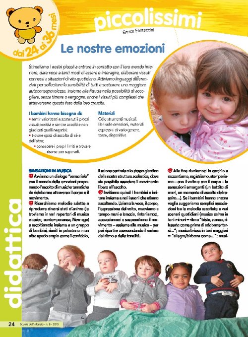 Le nostre emozioni | Giunti Scuola Le nostre emozioni | Giunti Scuola