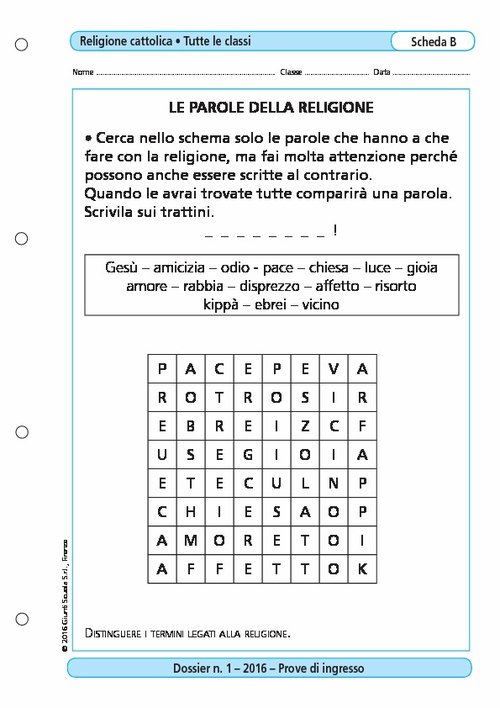 Le parole della religione | Giunti Scuola Le parole della religione | Giunti Scuola