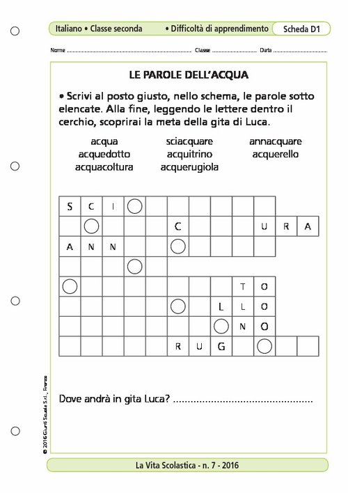 Le parole dell'acqua | Giunti Scuola Le parole dell'acqua | Giunti Scuola