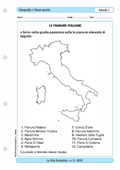 Le pianure italiane | Giunti Scuola Le pianure italiane | Giunti Scuola