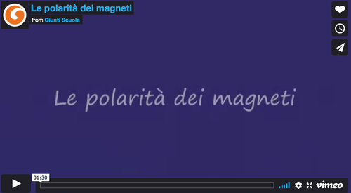 Le polarità dei magneti | Giunti Scuola