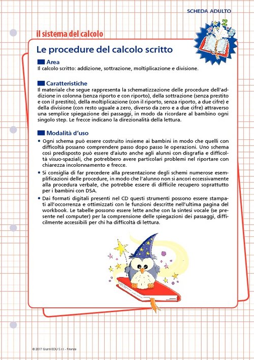 Le procedure del calcolo scritto | Giunti Scuola Le procedure del calcolo scritto | Giunti Scuola