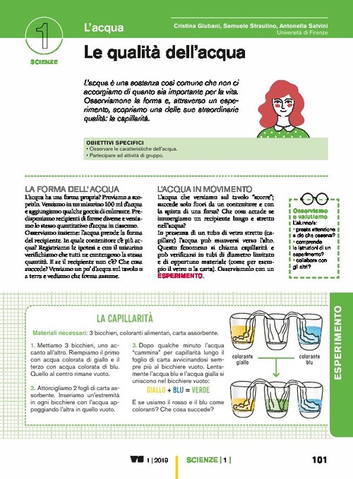 Le qualità dell'acqua | Giunti Scuola