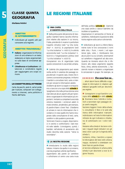 Le regioni italiane | Giunti Scuola Le regioni italiane | Giunti Scuola
