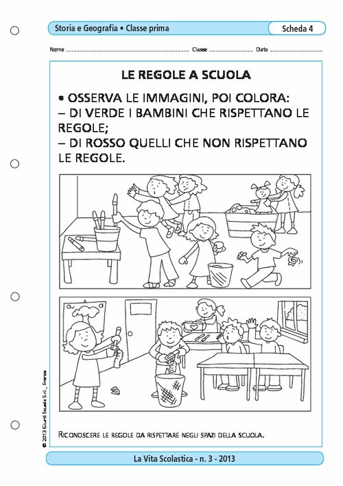 Le regole a scuola | Giunti Scuola Le regole a scuola | Giunti Scuola